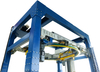 Machine d'emballage à anneaux verticaux pré-étirés à 300% sur mesure