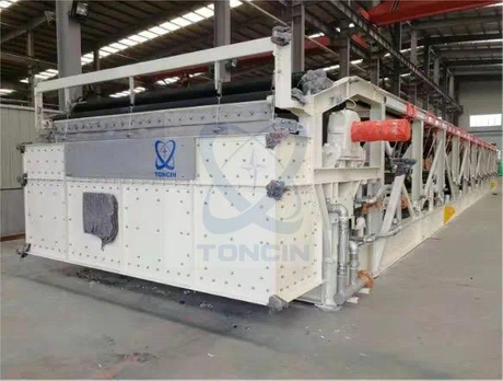 Toncin Usine de traitement des eaux usées chimiques avec filtre à bande sous vide DU