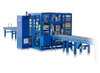 Machine d'emballage d'emballage étirable orbitale horizontale pour produits droits