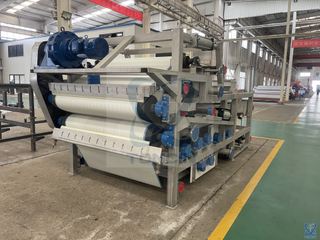 Filtre-presse à bande de série professionnelle avec capacités de déshydratation de précision