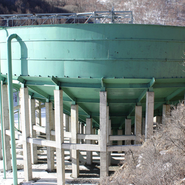 Épaississeur d'équipement de traitement minéral d'épaississement de transmission centrale pour le minerai d'or