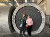 Transportadora Conveyor Top Courroie de résistance à la chaleur en caoutchouc