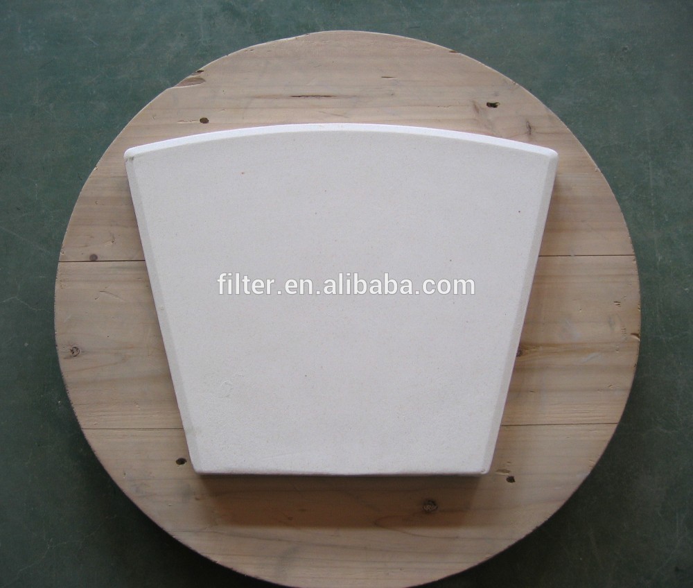 Plaque de filtre à vide en céramique de haute qualité