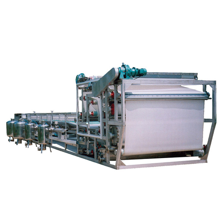 Filtre à courroie Appuyez sur la déshydratation des boues